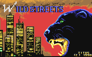 Wild Streets Title Screen